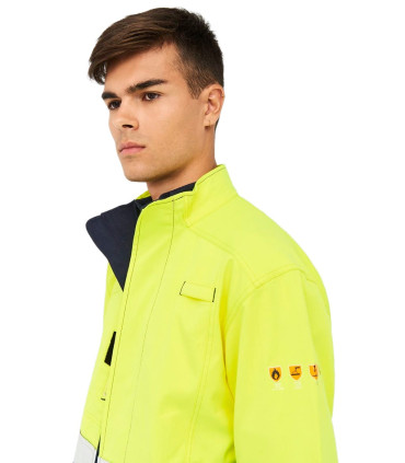 Chaqueta Ignífuga de Alta Visibilidad 04903 de Monza
