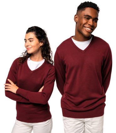 Jersey cuello de pico K966 de Kariban
