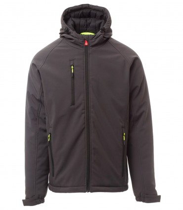 Chaqueta Softshell con capucha Gale Pad de Payperwear