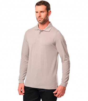 Polo Antibacteriano Manga larga WK276 de WK