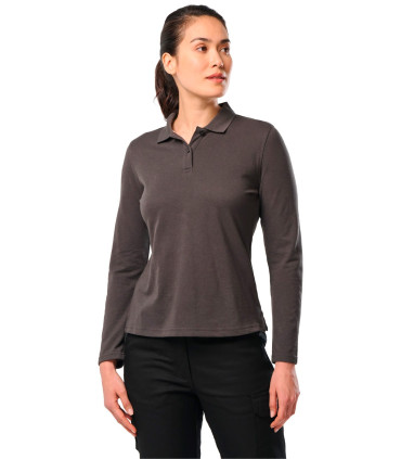 Polo Antibacteriano Manga larga Mujer WK277 de WK