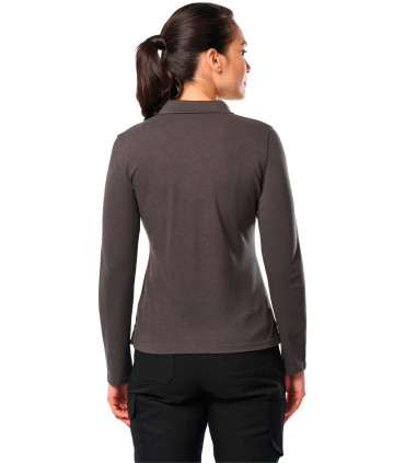 Polo Antibacteriano Manga larga Mujer WK277 de WK