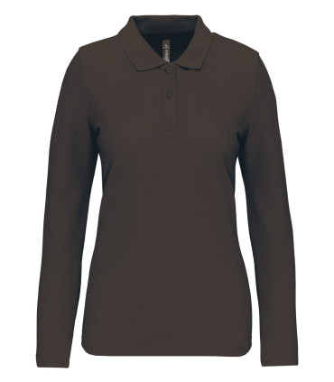 Polo Antibacteriano Manga larga Mujer WK277 de WK