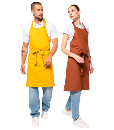 Delantal algodón sin bolsillos de cocina K895 de Kariban