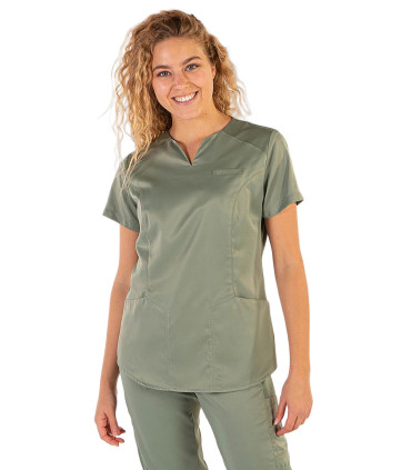 Casaca Sanitaria Lia Peach 658900 Mujer de Gary's