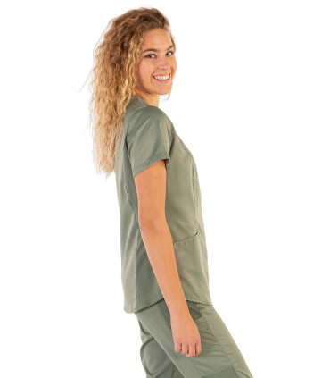 Casaca Sanitaria Lia Peach 658900 Mujer de Gary's