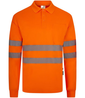 Polo Alta Visibilidad Poliéster Reciclado 305534 de Velilla