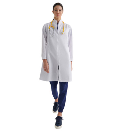 Bata Sanitaria Cremallera Pyxis 12.08 Mujer de Monza