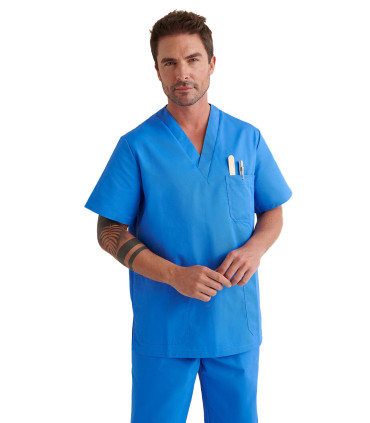 Casaca Cuello Pico Confort Fit Hombre 04565 de Monza