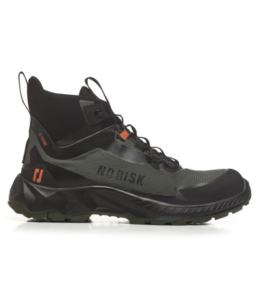 Bota de Seguridad X-treme Mid Green S3L ESD de No Risk