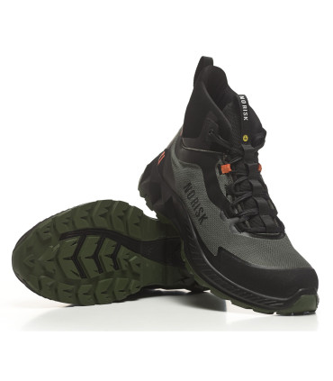 Bota de Seguridad X-treme Mid Green S3L ESD de No Risk