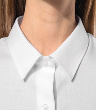 Camisa entallada M/larga Mujer K538 de Kariban