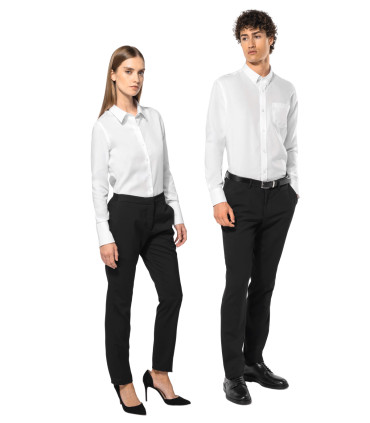 Camisa entallada M/larga Mujer K538 de Kariban