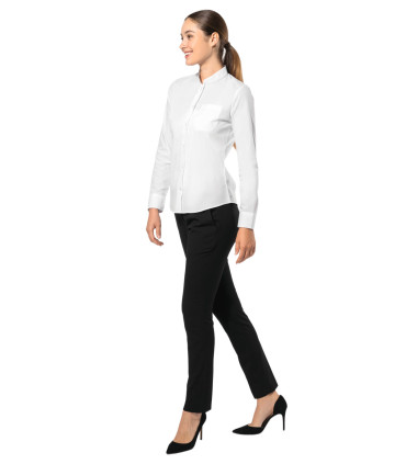 Camisa M/larga Cuello Mao Mujer K514 de Kariban