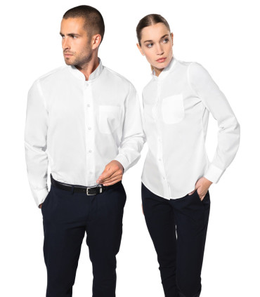 Camisa M/larga Cuello Mao Mujer K514 de Kariban