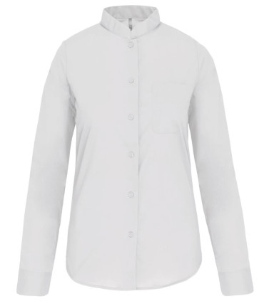 Camisa M/larga Cuello Mao Mujer K514 de Kariban