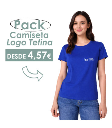 Pack Camiseta Personalizada Tetina 1 color