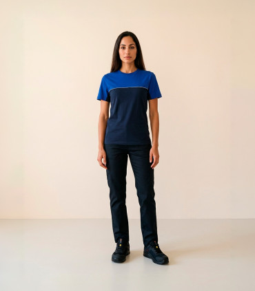 Camiseta de trabajo Bicolor WK304 de Designed to Work
