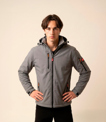 Chaqueta Softshell con capucha Creek Pad de Payperwear