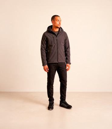 Chaqueta Softshell con capucha Gale Pad de Payperwear