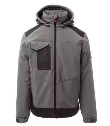 Chaqueta softshell con capucha Performer Pad de Payperwear