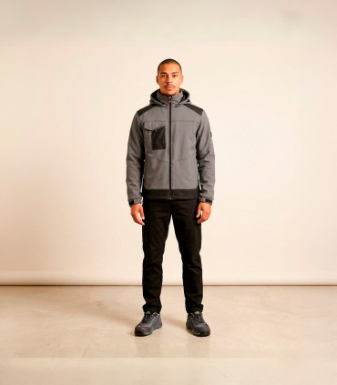 Chaqueta softshell con capucha Performer Pad de Payperwear