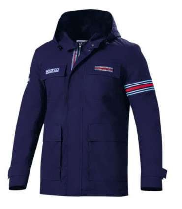 Parka acolchada Martini Racing de Sparco