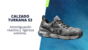 El mejor calzado para fascitis plantar: Turkana S3 de Sir Safety.